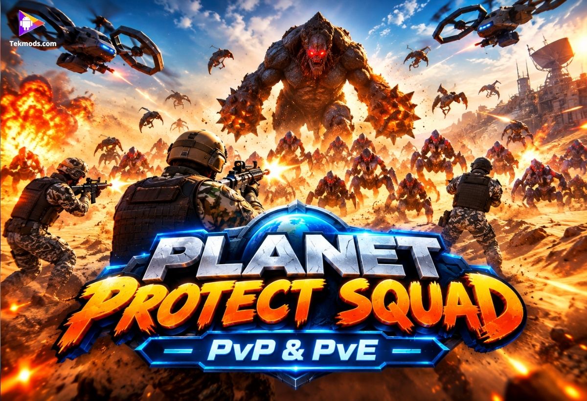 Planet Protect Squad PvP & PvE APK