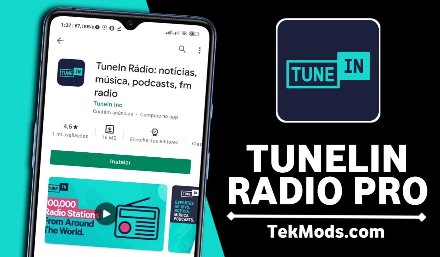 tunein radio app download free