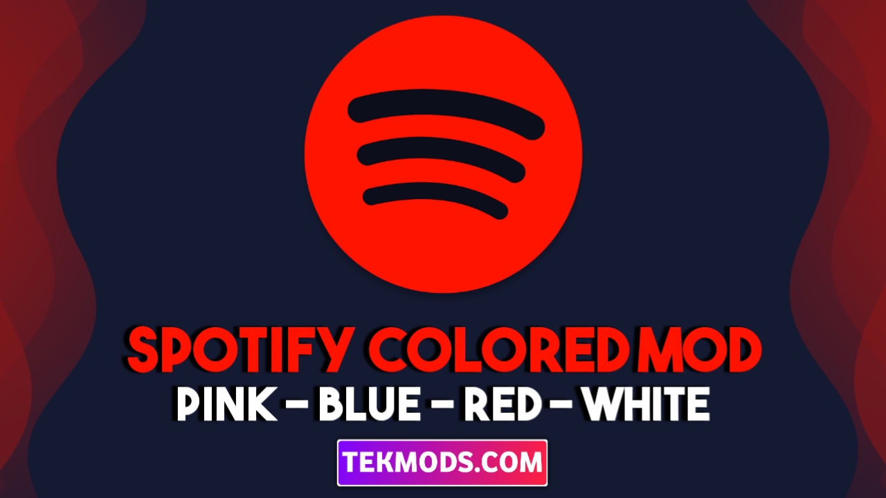 Spotify Colored APK v8.7.90.544 MOD (Red/Gold/Pink) Download