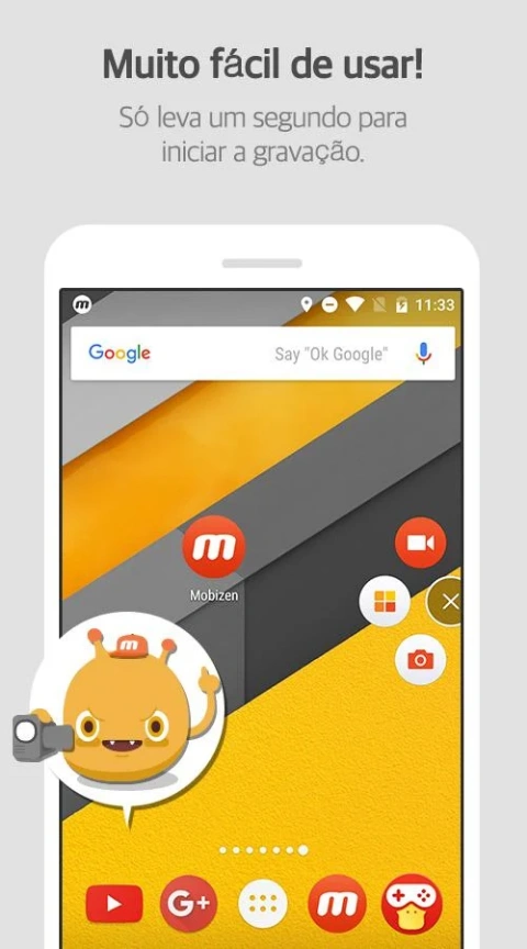 mobizen gravador de tela