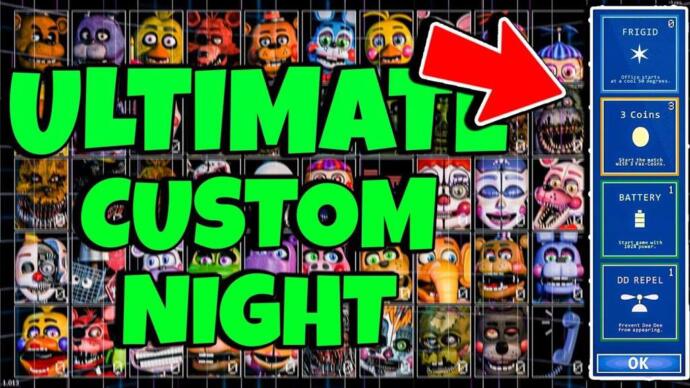Ultimate Custom Night APK Mod 1.0.3 (Desbloqueado) Download 2023