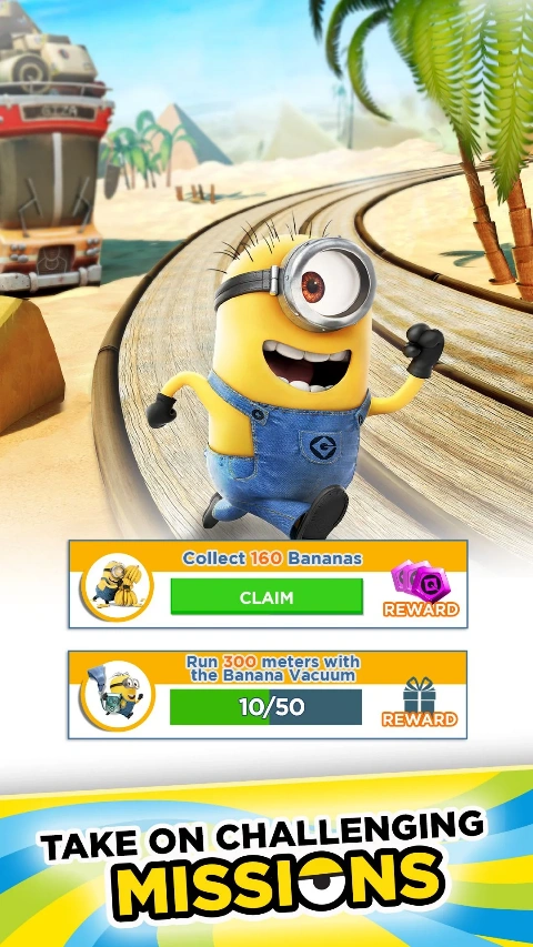 minion rush running game mod apk