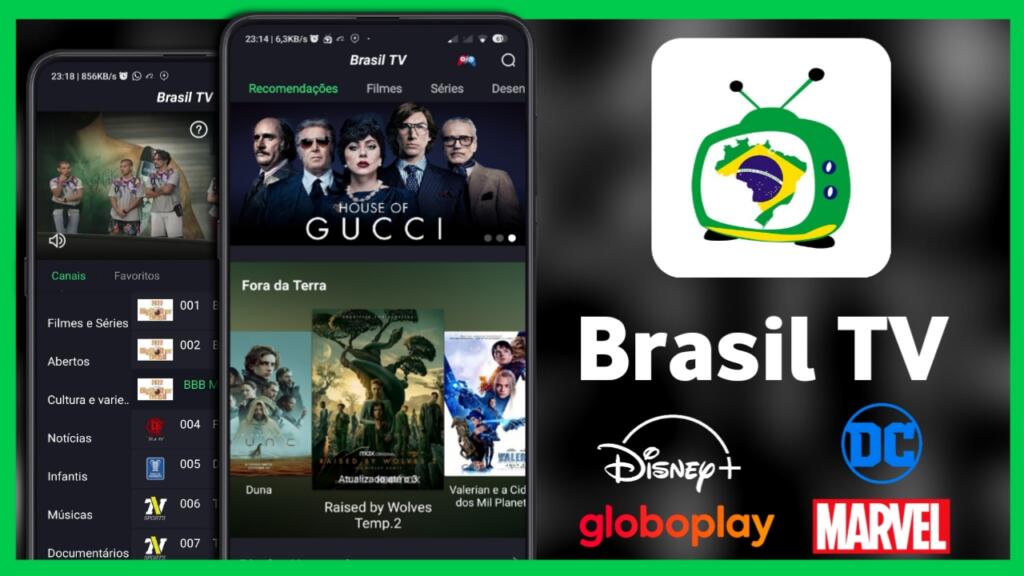 Brasil TV – Canais, Filmes e Séries