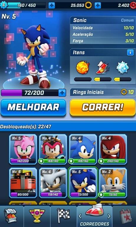 sonic forces dinheiro infinito
