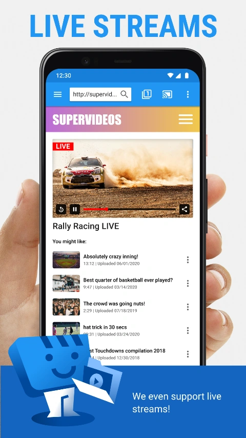 web video caster app