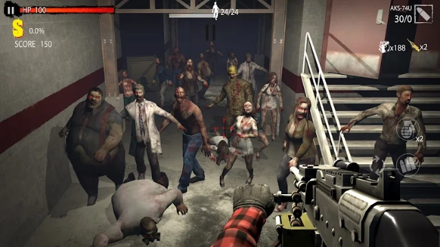 zombie hunter d-day mod apk hack download