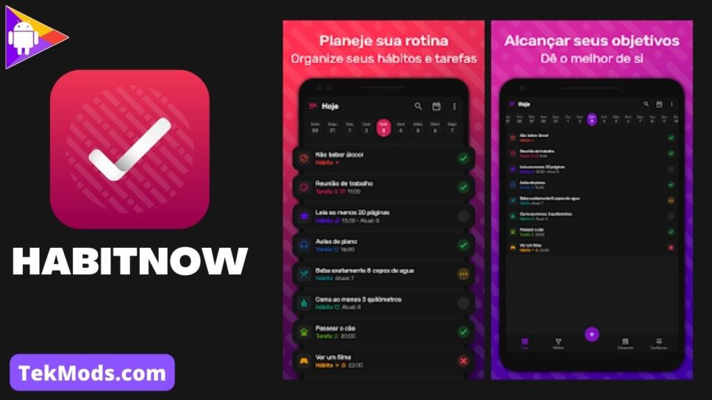 HabitNow – Rotina e Hábitos