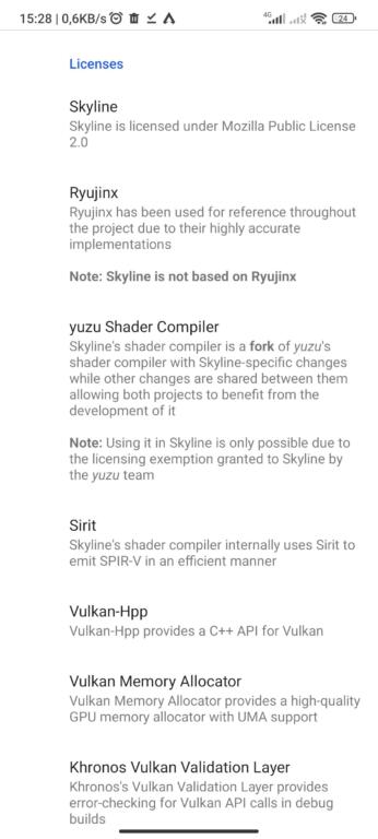 Skyline Switch Emulator