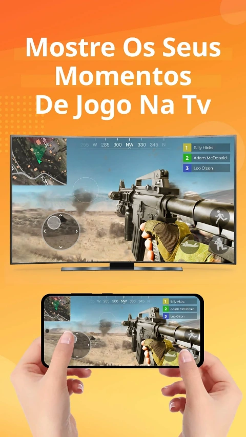 espelhar celular na tv miracast app download
