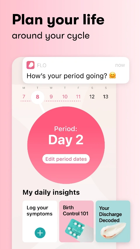 flo calendário menstrual apk