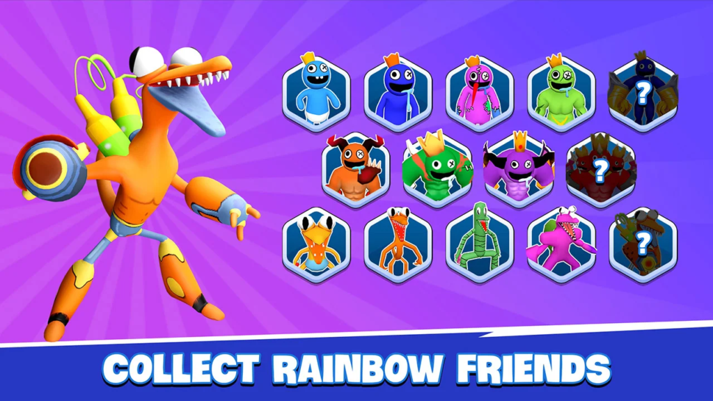 merge fusion rainbow monster apk mod dinheiro infinito