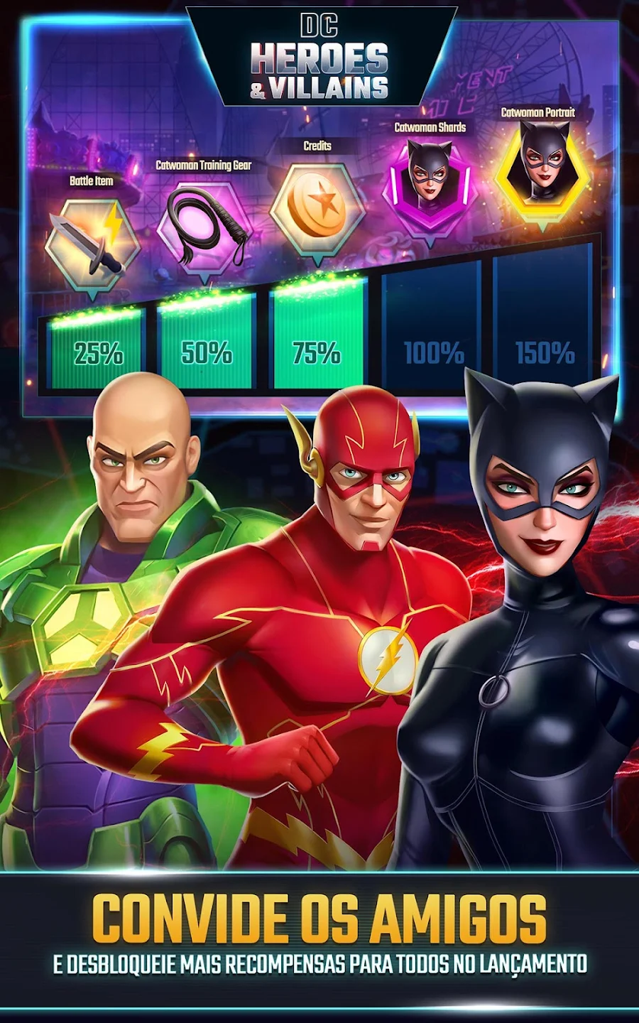 dc heroes and villains mod apk