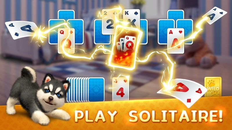Solitaire Dog Card Game Apk Mod