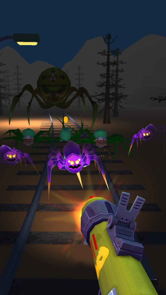 Spider Train Survival Shooter Apk Mod