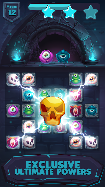 Download Crazy Monster Match 3 Games
