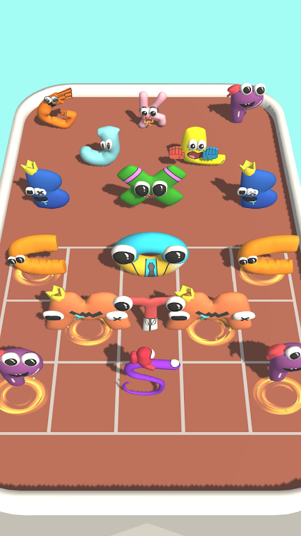 Merge Letter - 3D Run Apk Android