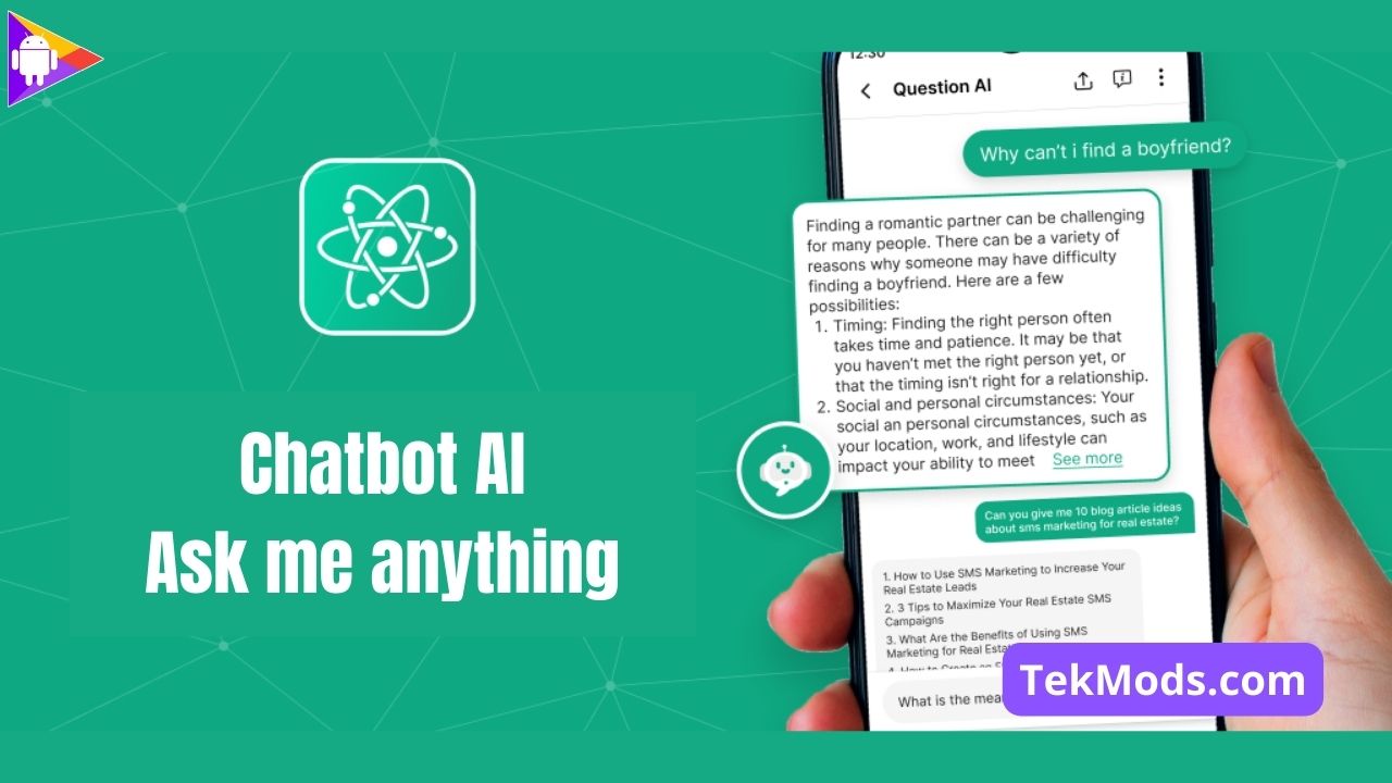 Chatbot AI - Ask Me Anything APK MOD V6.1.2 (Premium Desbloqueado ...