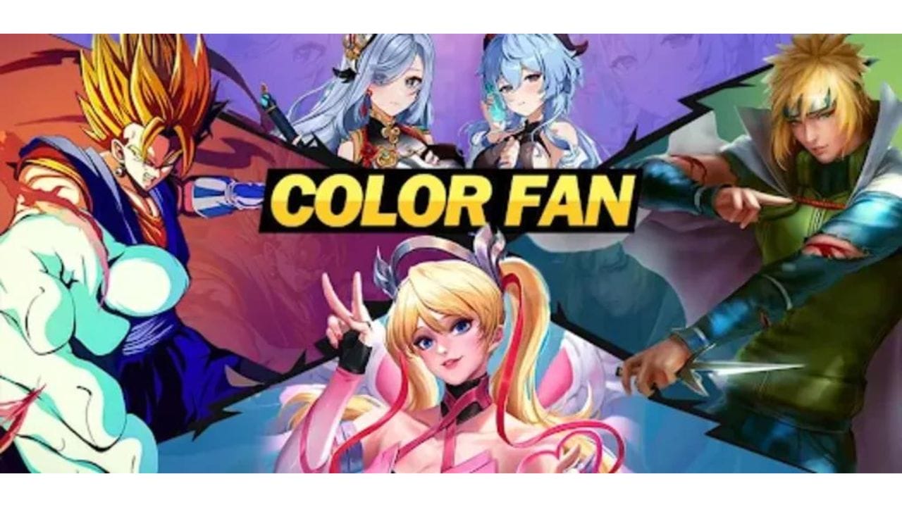 Color Fan - Color By Number