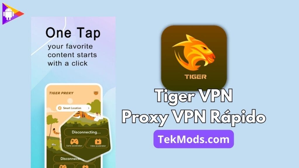 Tiger VPN – Proxy VPN rápido
