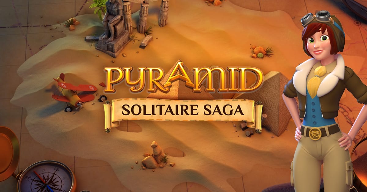 Confira o mais novo jogo de cartas: Pyramid Solitaire Saga