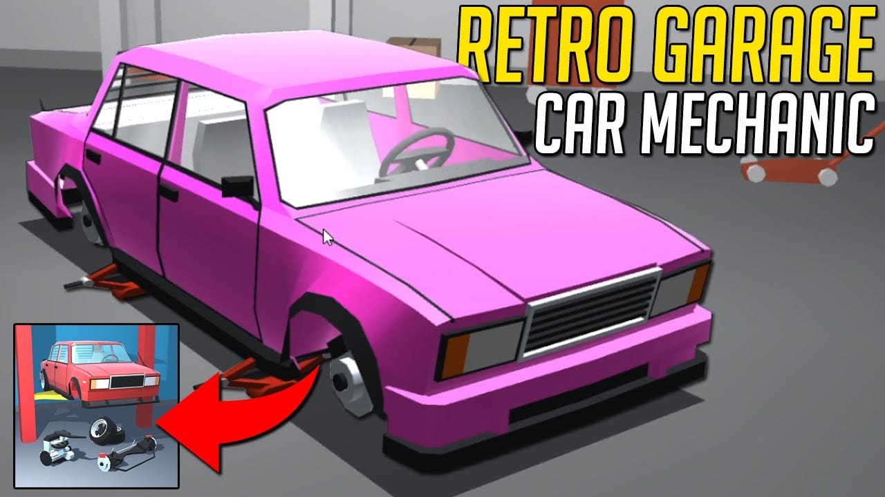 Retro Garage – Car Mechanic