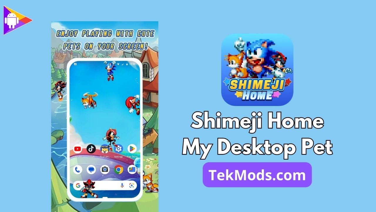Shimeji Home: My Desktop Pet