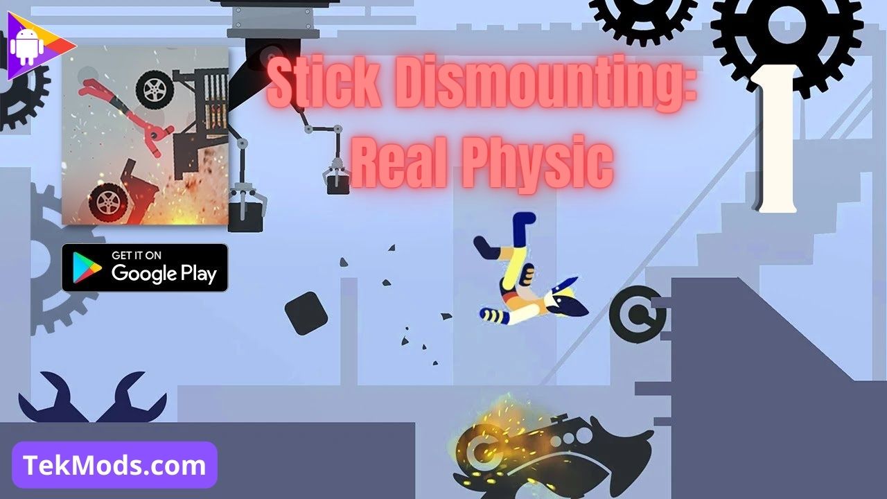 Stickman dismounting com dinheiro infinito 