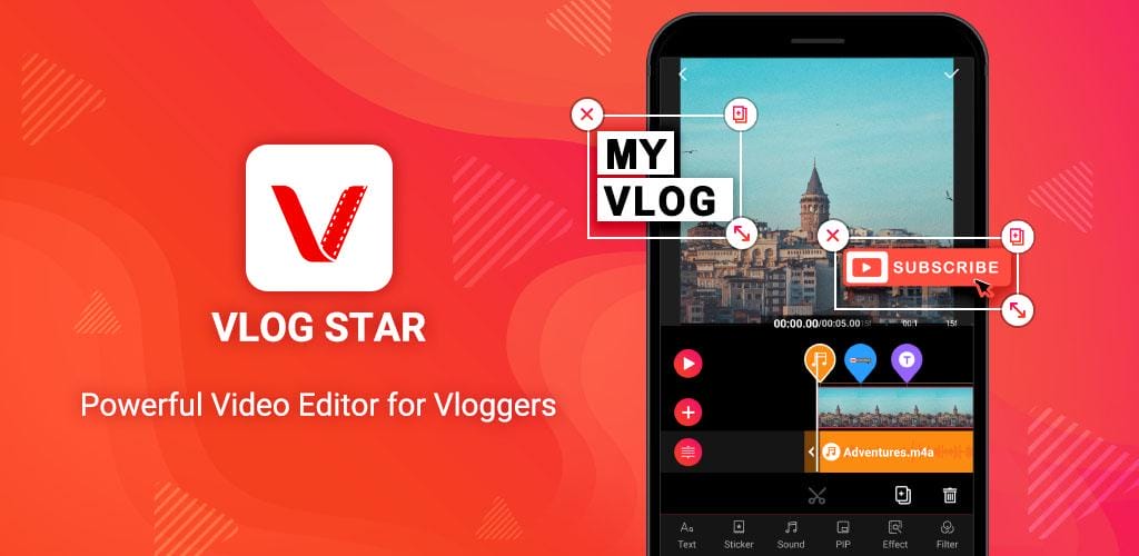 Vlog Star - Editor de Vídeo