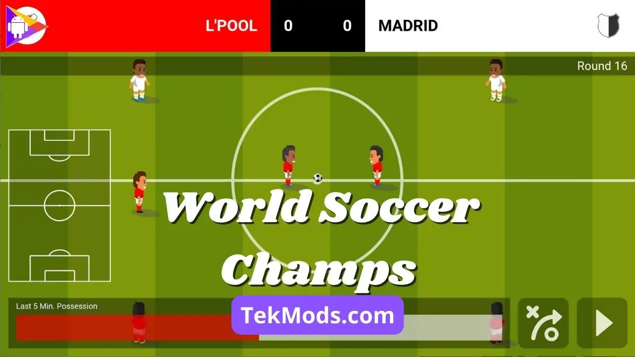 World Futebol Champs APK Mod 8.3.2 (Dinheiro infinito) Download