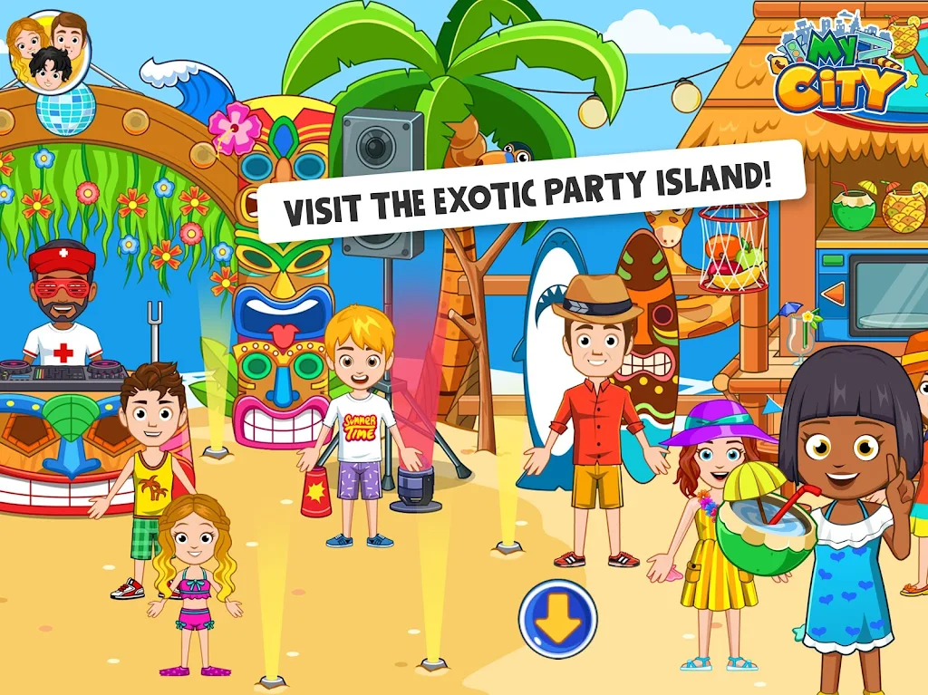 Download My City Boat adventures