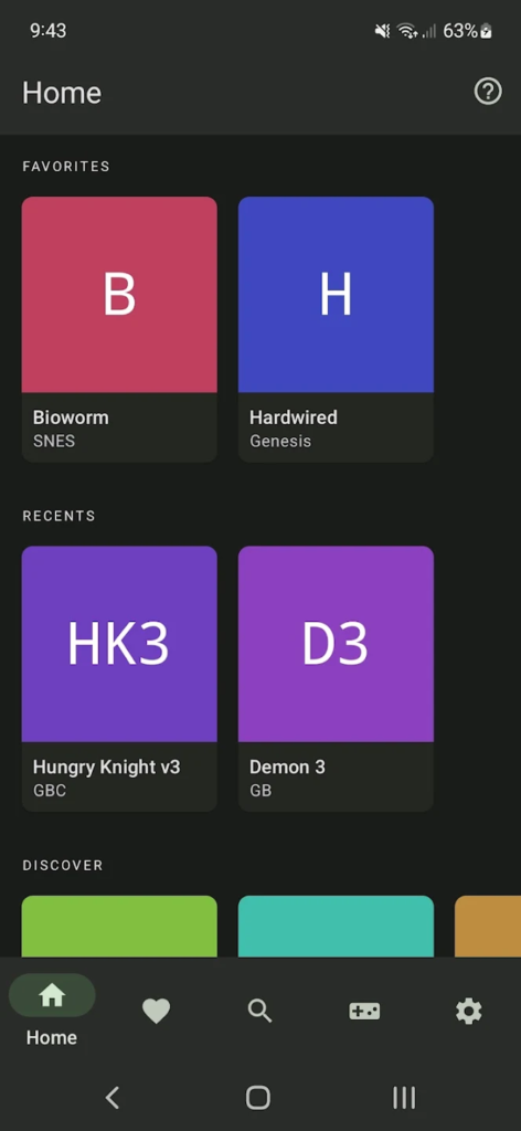 Lemuroid Roms