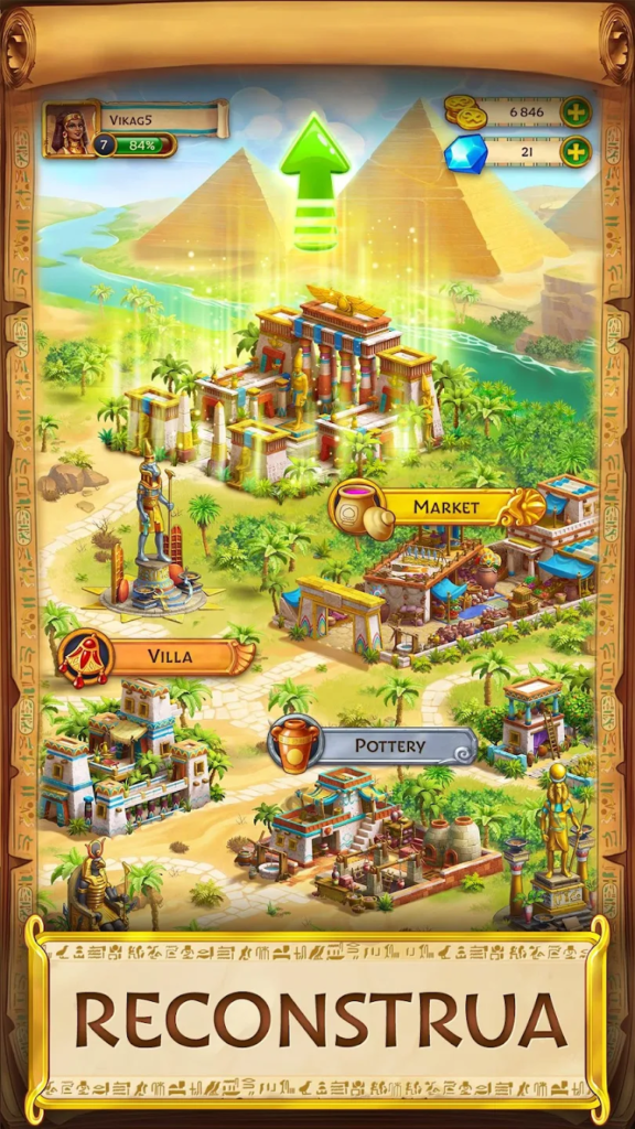 Jewels of Egypt Match 3 Apk Android