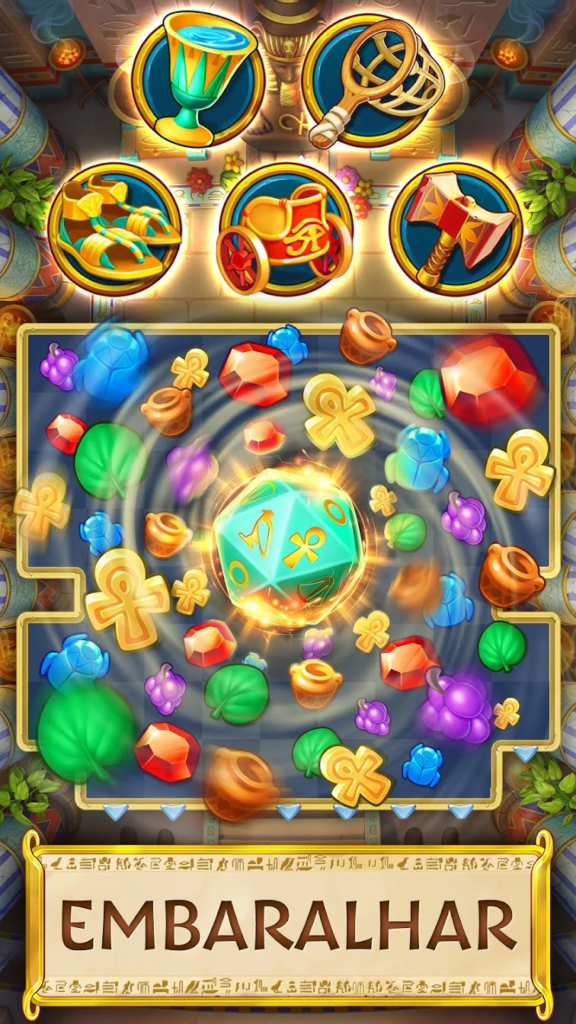 Jewels of Egypt Match 3 Apk Mod