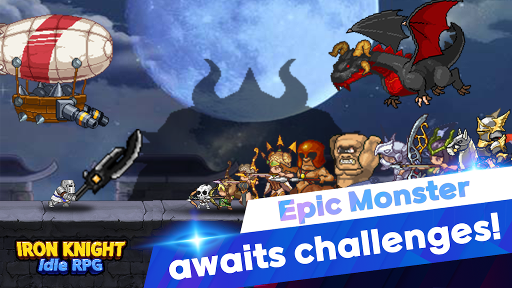 Iron knight Nonstop Idle RPG Android