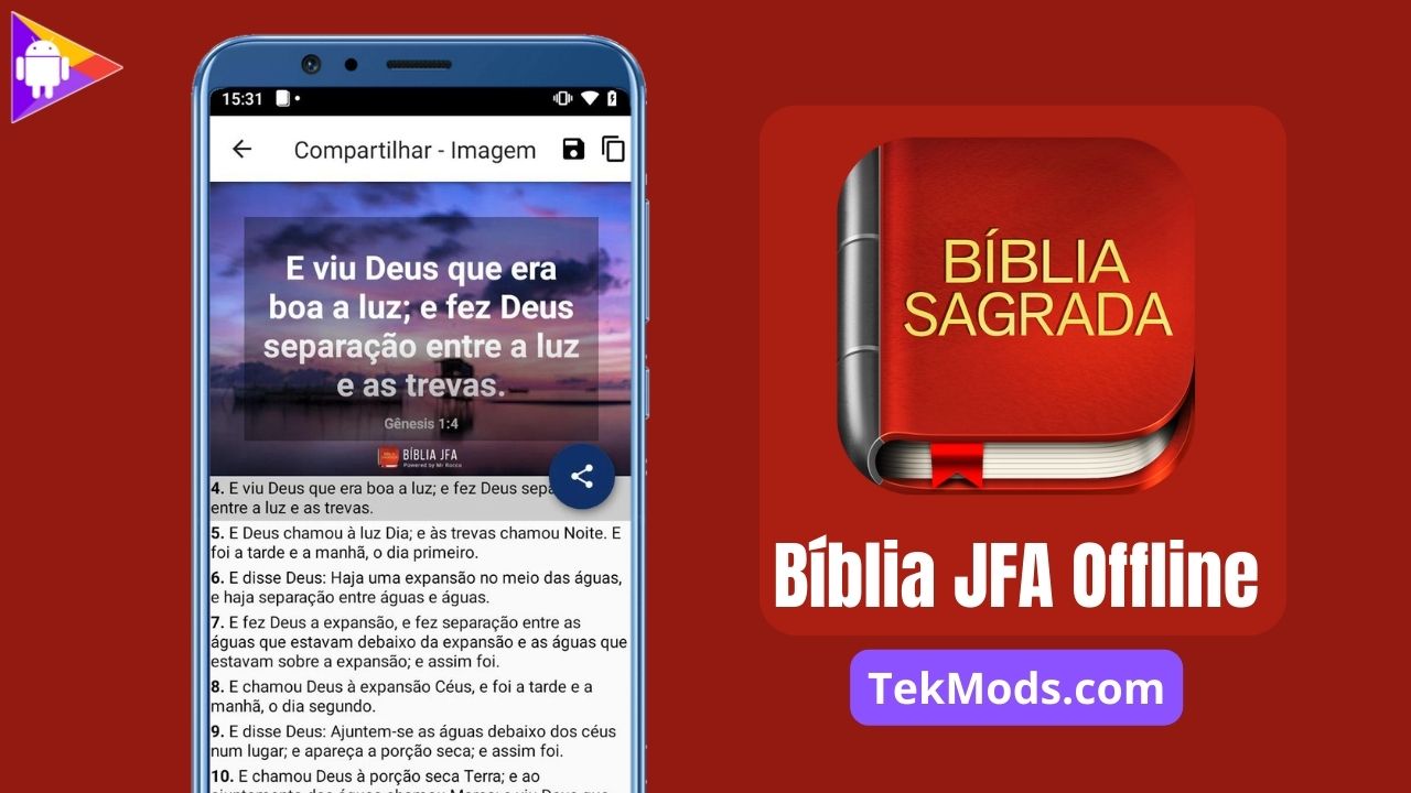 O Lugar Secreto - Bíblia JFA Offline