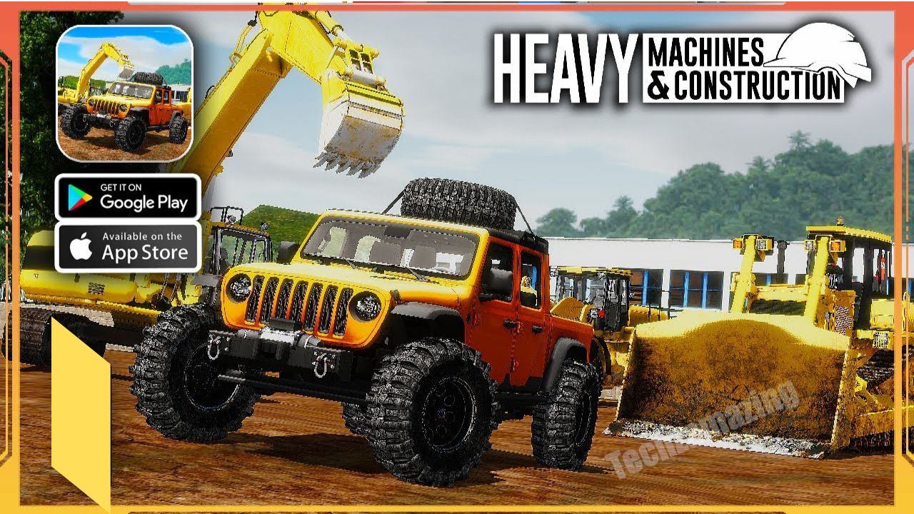 Heavy Machines & Construction v1.9.0 Apk Mod [Dinheiro Infinito