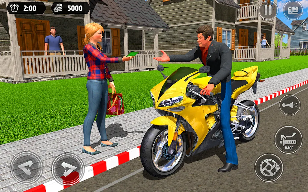 Bike Taxi Driving Simulator 3D Apk Mod
