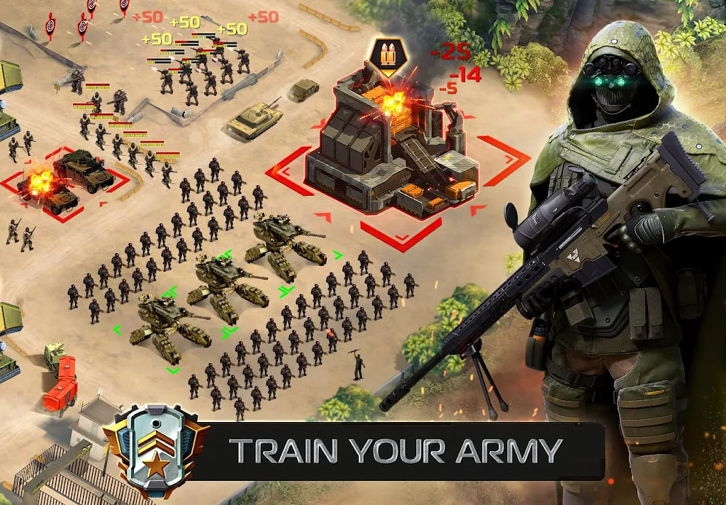 Soldier Inc Mobile Warfare Mod Apk