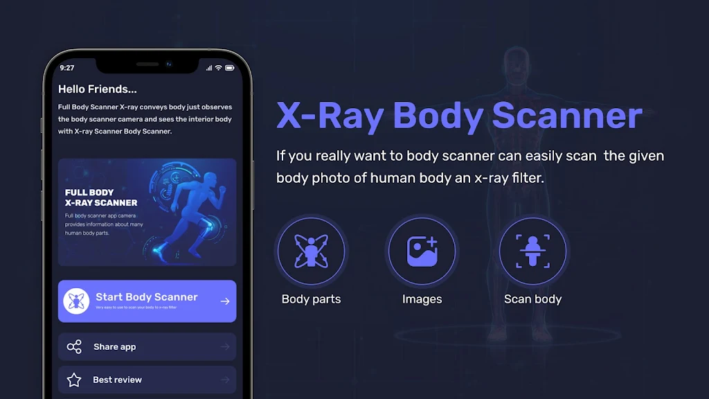Baixar Xray Scanner Body Camera App