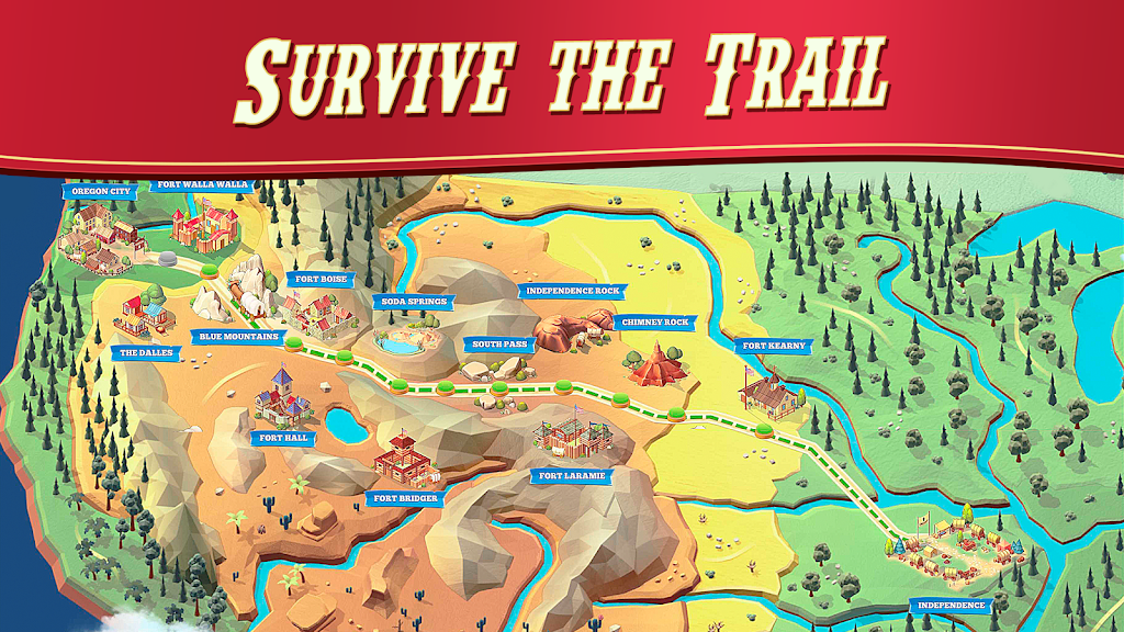 The Oregon Trail Boom Town Game