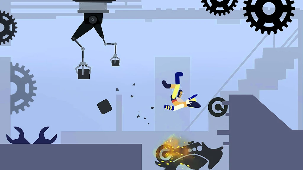 Stick Dismounting Real Physic Apk Android