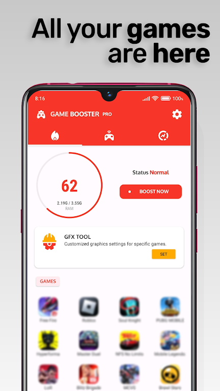 Baixar Game Booster Pro Launcher Apk Mod