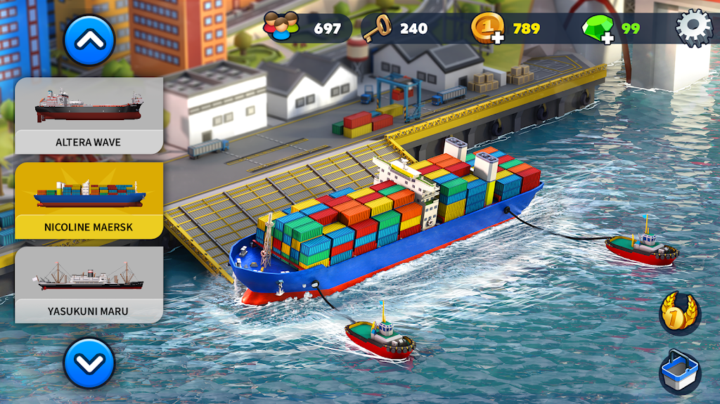 Download Game Port City Ship Tycoon Mod Apk