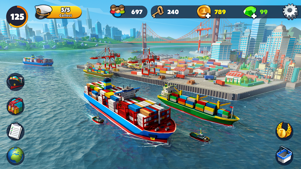 Port City Ship Tycoon Apk Mod