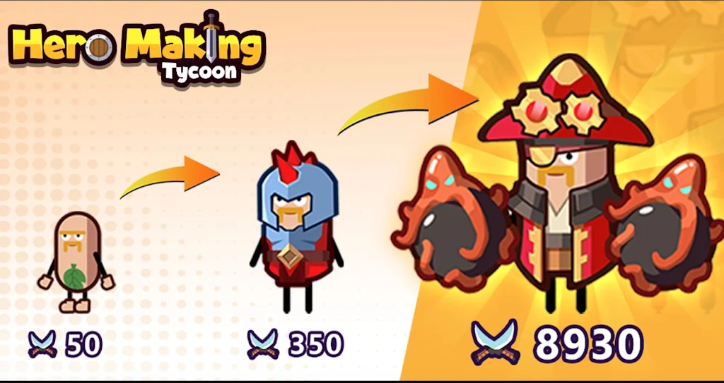 Hero Making Tycoon Apk