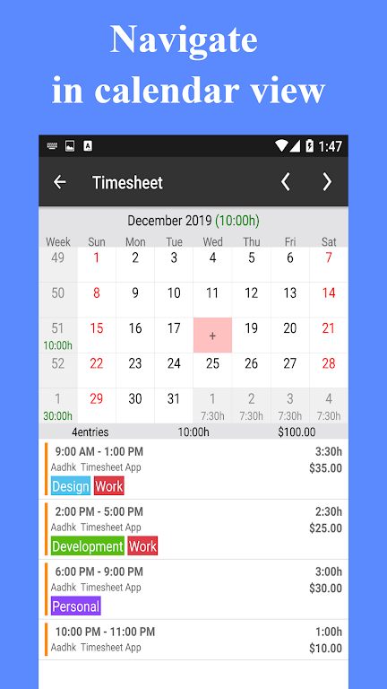 Timesheet Download