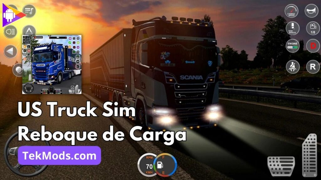 US Truck Sim - Reboque De Carga