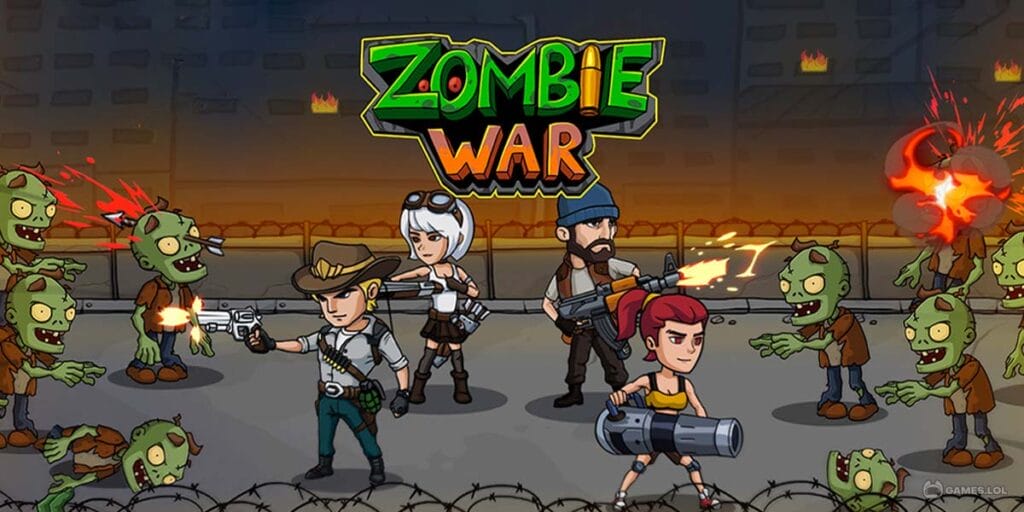 Zombie War Idle Defense Game