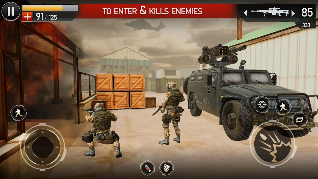 FPS Games Shooting Games 2023 Mod Apk