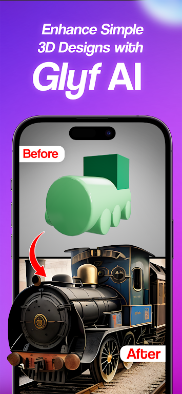 Glyf 3D AI Android Apk Mod